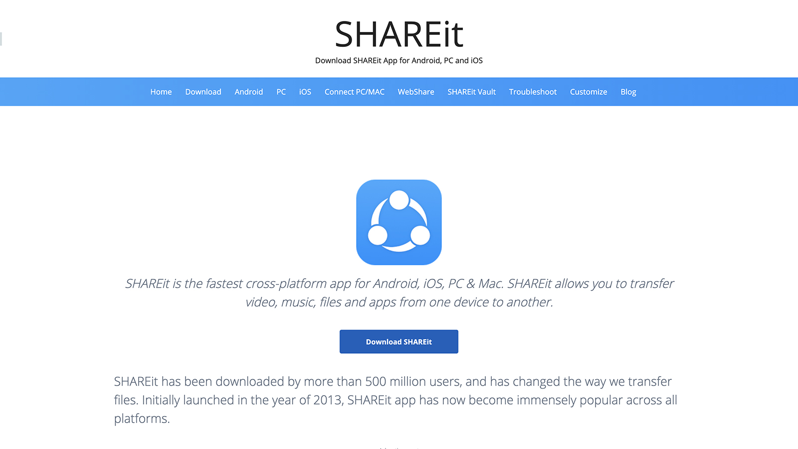Download Shareit For Mac 10.8 5